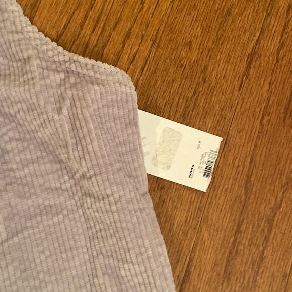 NWT So corduroy overall dress light gray - Picture 4 of 7